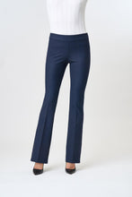 Carica l&#39;immagine nel visualizzatore di Gallery, Leggings pantalone svasato SISI in blu jeans o nero melange
